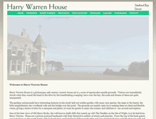 Tablet Screenshot of harrywarrenhouse.com